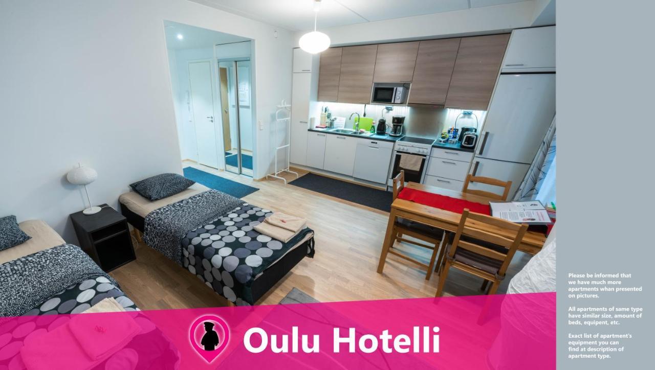 Oulu Hotelli Apartments Екстер'єр фото